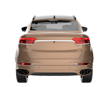 Stüdyo ortamında daha az genel bir konsept arabanın 3 boyutlu çizimi