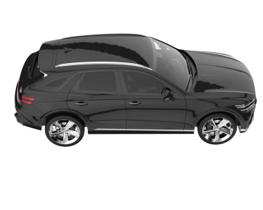 Beyaz arka planda araba, yüksek kalite.