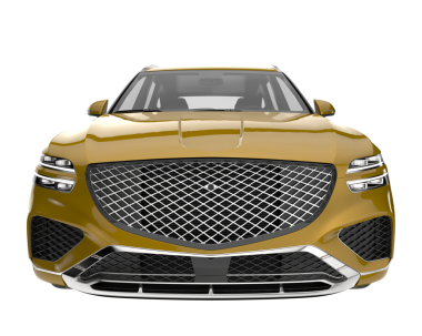 Modern lüks araba. 3 Boyutlu Hazırlama