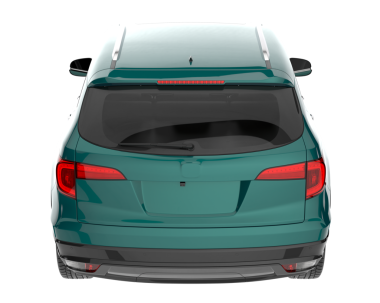 Araba beyaz arka planda izole edilmiş. 3d oluşturma.