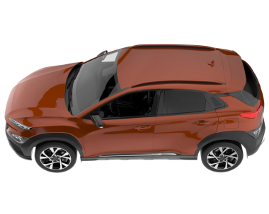 Bir markanın 3 boyutlu görüntülemesi - daha az genel SUV