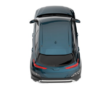 modern araba arka planda izole edilmiş 3 boyutlu resimleme