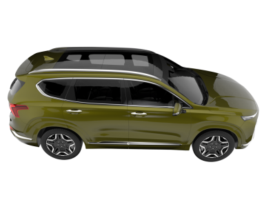 Beyaz arka planda modern şehir cipi. 3d oluşturma