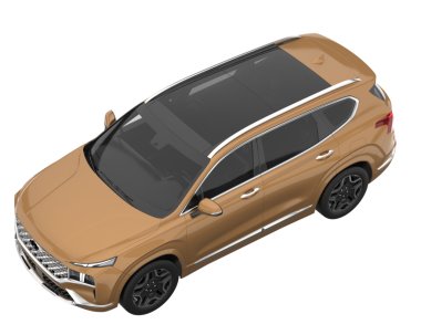 arkaplanda kırpma yolu ile izole edilmiş araba