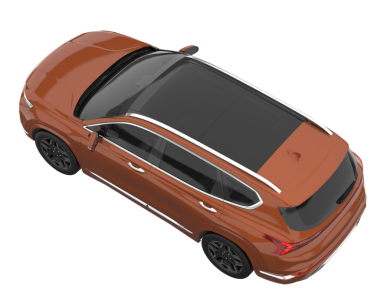 Arka planda izole edilmiş modern lüks araba. 3d oluşturma