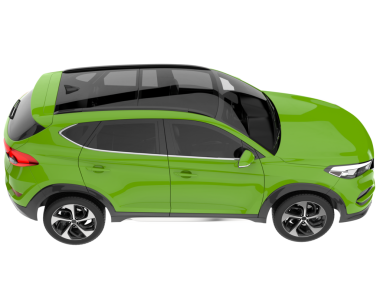 modern suv. Vektör. beyaz arkaplanda izole edilmiş