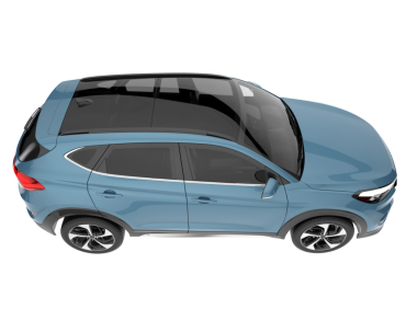 Gerçekçi bir araba. Yan görünüş. vektör illüstrasyonu