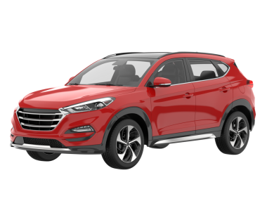 beyaz arkaplandaki araba.