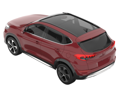 Bir markanın 3 boyutlu görüntülemesi - daha az genel SUV