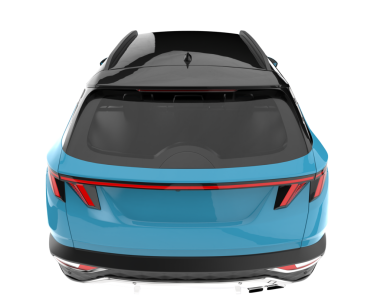 Gerçekçi bir araba. 3d oluşturma.