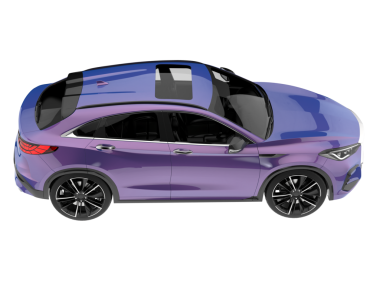 Bir markanın 3 boyutlu görüntülemesi - daha az genel SUV