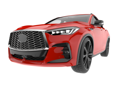 Modern araba. Yüksek kaliteli resimli araba