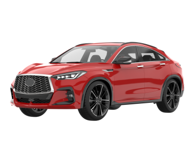 Modern araba. 3 Boyutlu Hazırlama