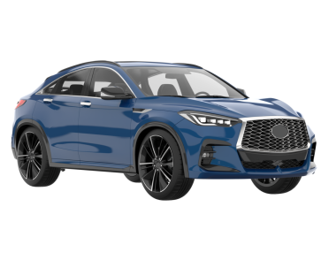 modern suv. 3d oluşturma.