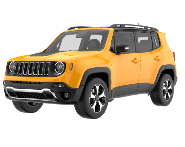 SUv beyaz arkaplanda izole edildi.