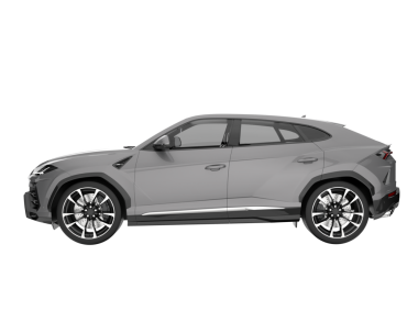 Modern bir jipin 3 boyutlu görüntüsü