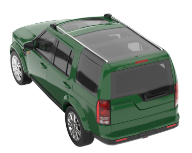 beyaz arka planda modern yeşil araba