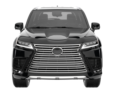 modern lüks SUV 3 boyutlu bir arkaplanda