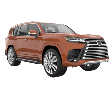 Birinci sınıf araba. Beyaz arka planda izole edilmiş. 3d illüstrasyon