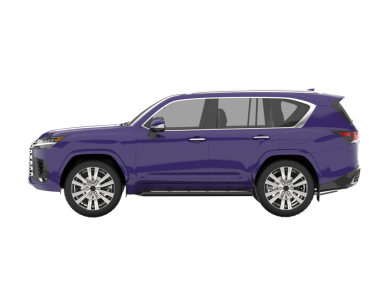 Arka planda gerçekçi bir SUV arabası. vektör.