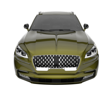 lüks araba beyaz arka planda modern otomobil