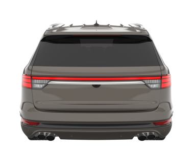 Gerçekçi araba manzarası. vektör.