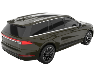 modern araba beyaz arkaplanda izole edildi.