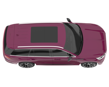 Lüks modern araba beyaz arka planda izole edilmiş. 3d illüstrasyon.