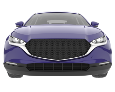 Gerçekçi araba manzarası. gerçekçi modern vektör.