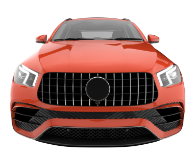 araba modern vektör tasarımı illüstrasyonu