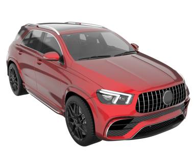 Modern araba. vektör illüstrasyonu.