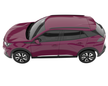 Gerçekçi bir araba. vektör illüstrasyonu