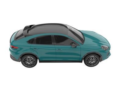 modern lüks araba izole