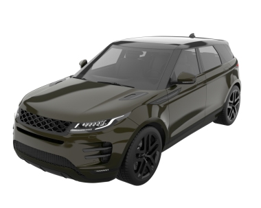 Bir arabanın 3 cg görüntüsü