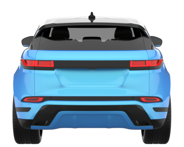 Araba geri görüşü. 3 Boyutlu Hazırlama