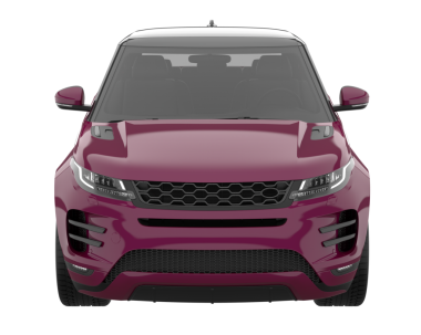 modern SUv beyaz arkaplanda izole edildi. 3d görüntüleme - illüstrasyon