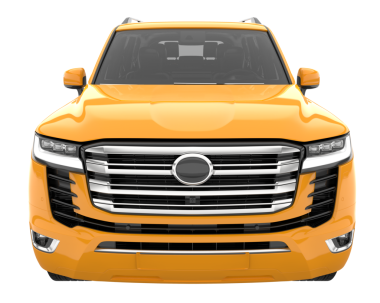 Modern şehir arabası beyazdan izole edilmiş. 3d oluşturma