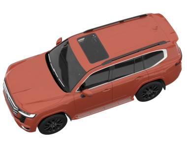 Kırmızı modern cip. 3d oluşturma.