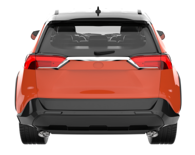 modern şehir arabası - yan görünüm.