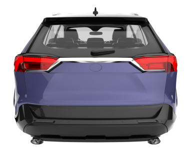 Beyaz arka planda bir araba. vektör illüstrasyonu