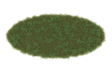 Beyaz zemin üzerinde izole edilmiş yeşil fraktal virüsün 3 boyutlu görüntülenmesi