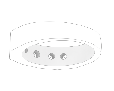 Beyaz arka planda beyaz deri yaka