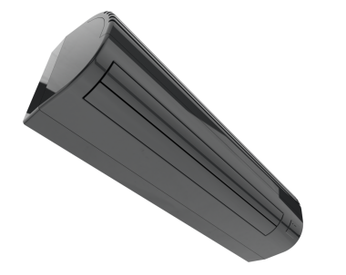 Beyaz arkaplanda bir zımbanın 3 boyutlu görüntülemesi