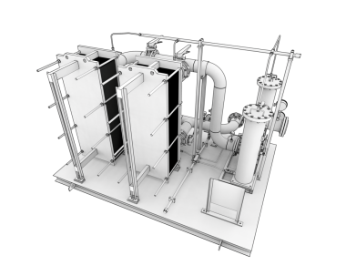 Kazan dairesinin 3 boyutlu resmi
