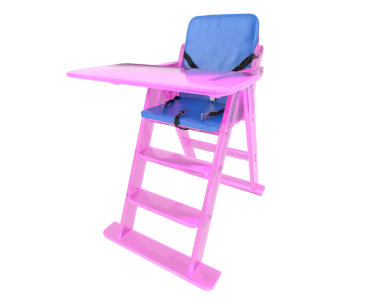 Beyaz arkaplanda izole sandalye