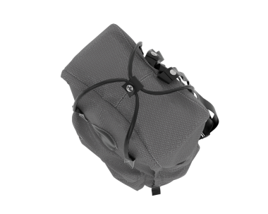 Beyaz arka planda deri çanta.