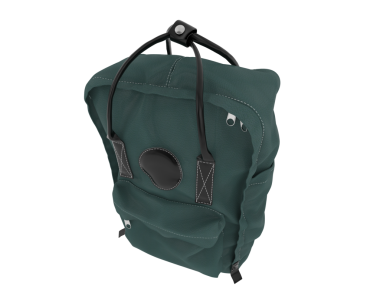 sırt çantası beyaza izole edildi