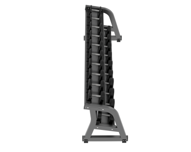 Beyaz arka planda siyah merdiven