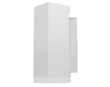 beyaz boş ekran kabini