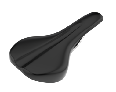 Siyah kaşığın vektör çizimi